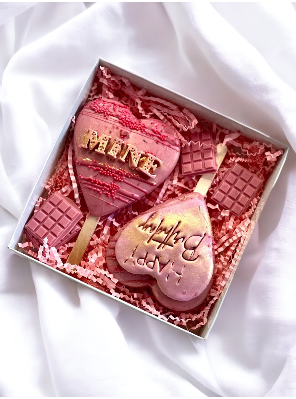 Happy Birthday İsimli Çikolata / Brownie Kutusu