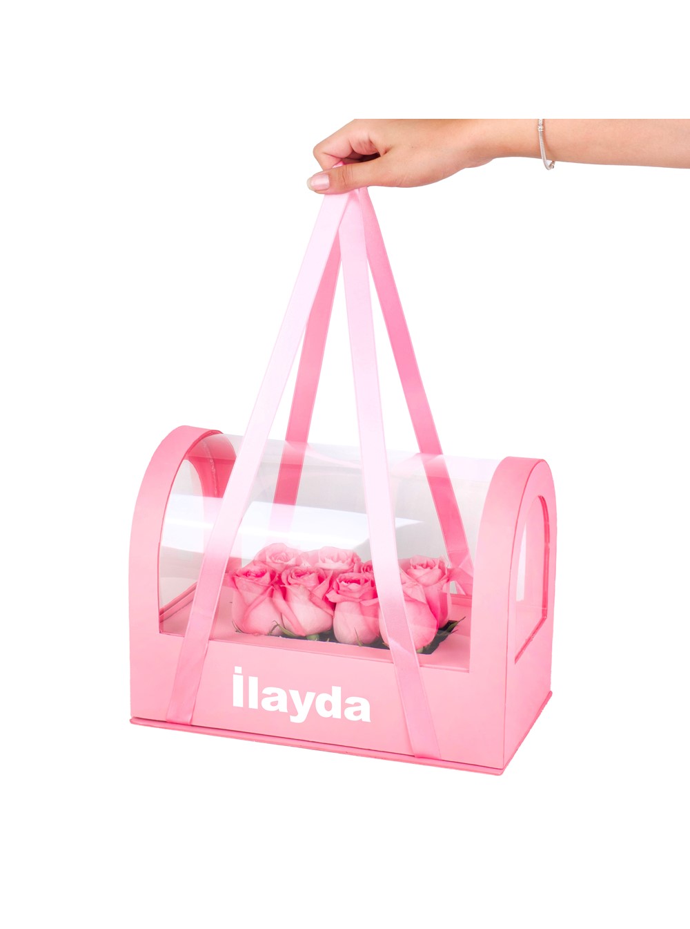 Pembe Çantada Pembe Gül