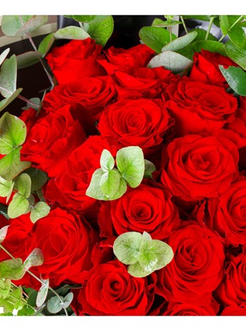 30 Adet Kırmızı Gül Buketi