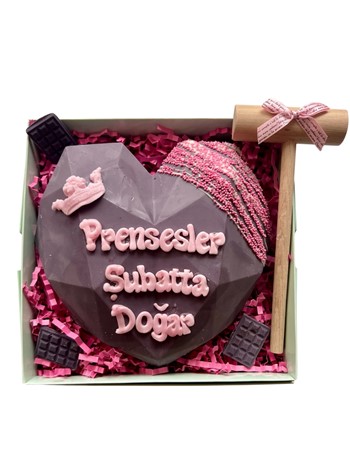 Pinyata Kalp Mor Pembe