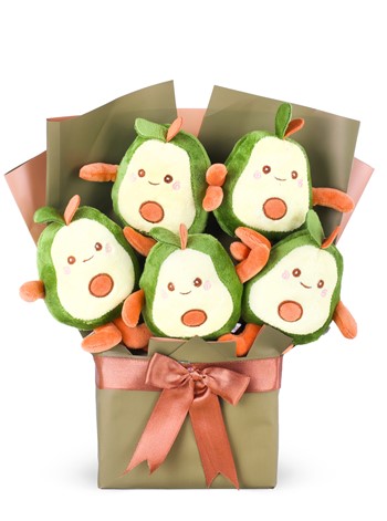 Avokado Peluş Buketi