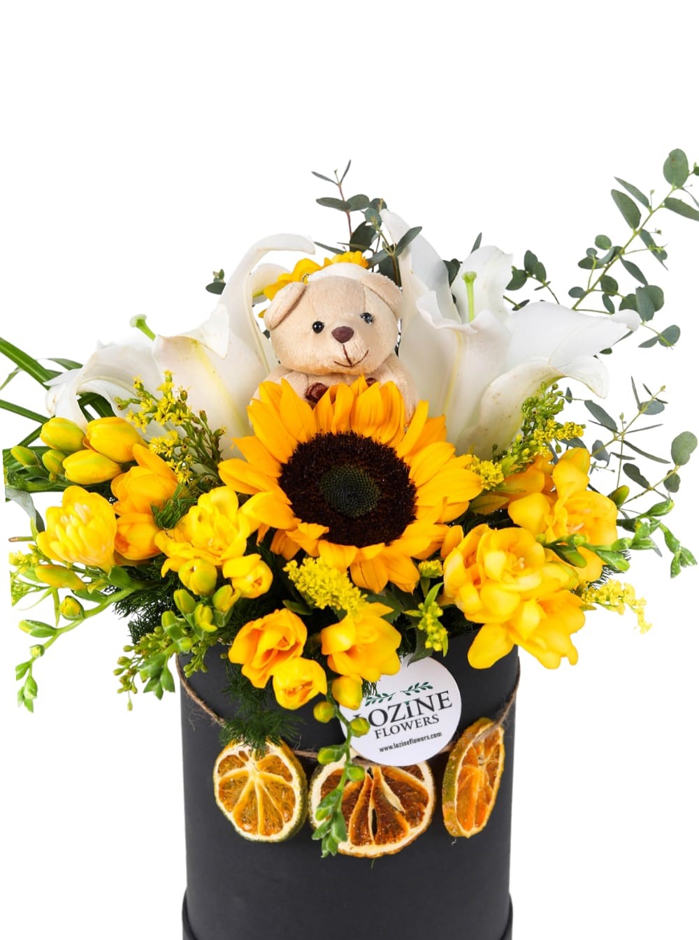 Yellow and White Flowers