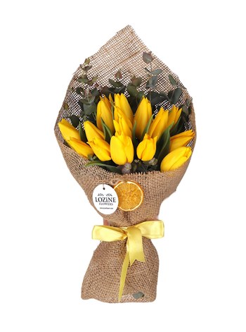 Sarı Lale Buketi