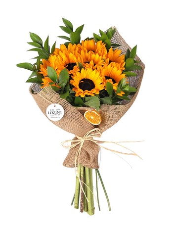 Cheerful Ayçiçeği Buketi