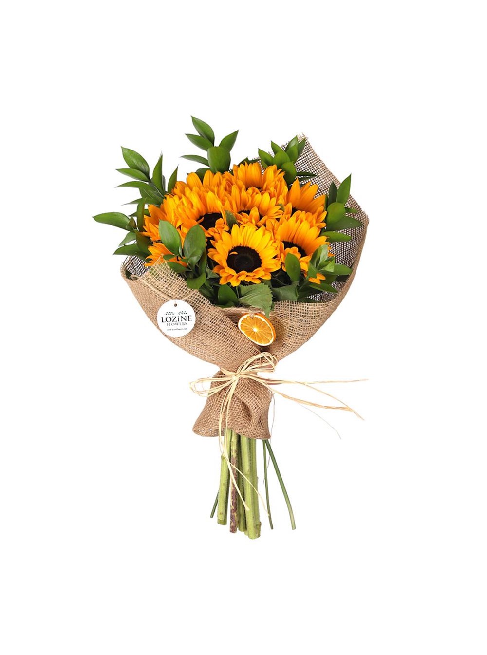 Cheerful Ayçiçeği Buketi