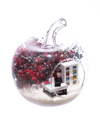 Teraryum Mini Yeni İş Kadın Kumral-Cipsomiks