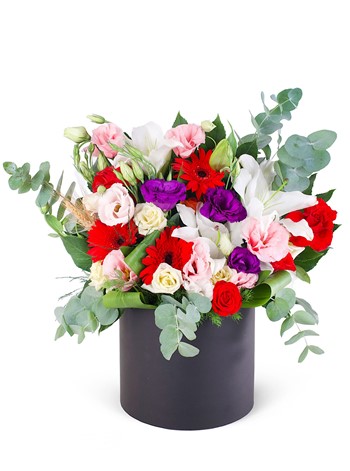 Kutuda Renkli Premıum Çiçekler