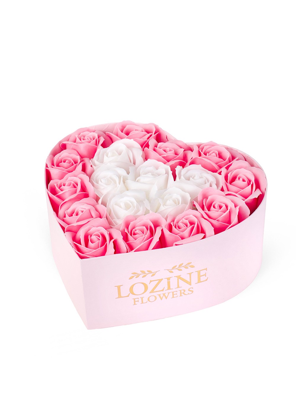 Pembe Kalp Kutuda Yapay Güller