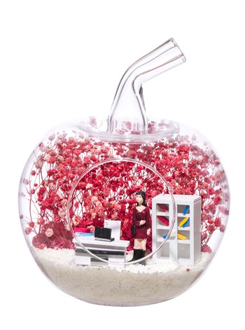 Teraryum Mini Yeni İş Kadını - Pembe