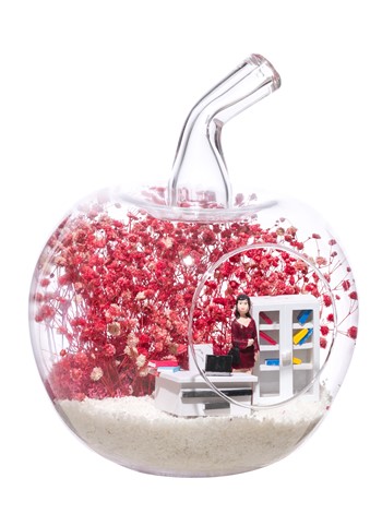 Teraryum Mini Yeni İş Kadını - Pembe