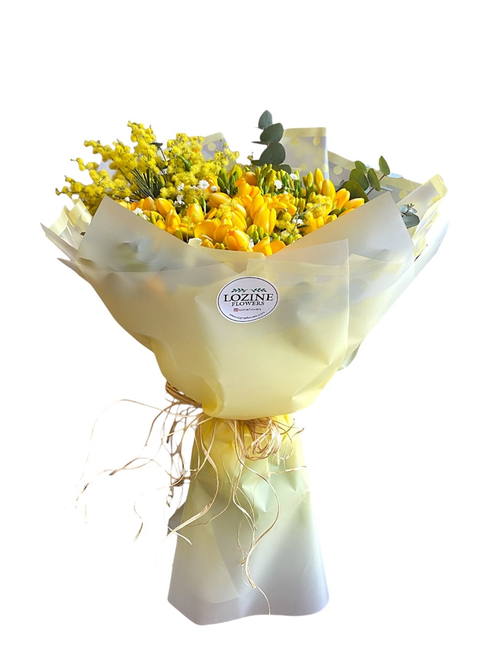 Mis Kokulu Sarı Frezya Buketi