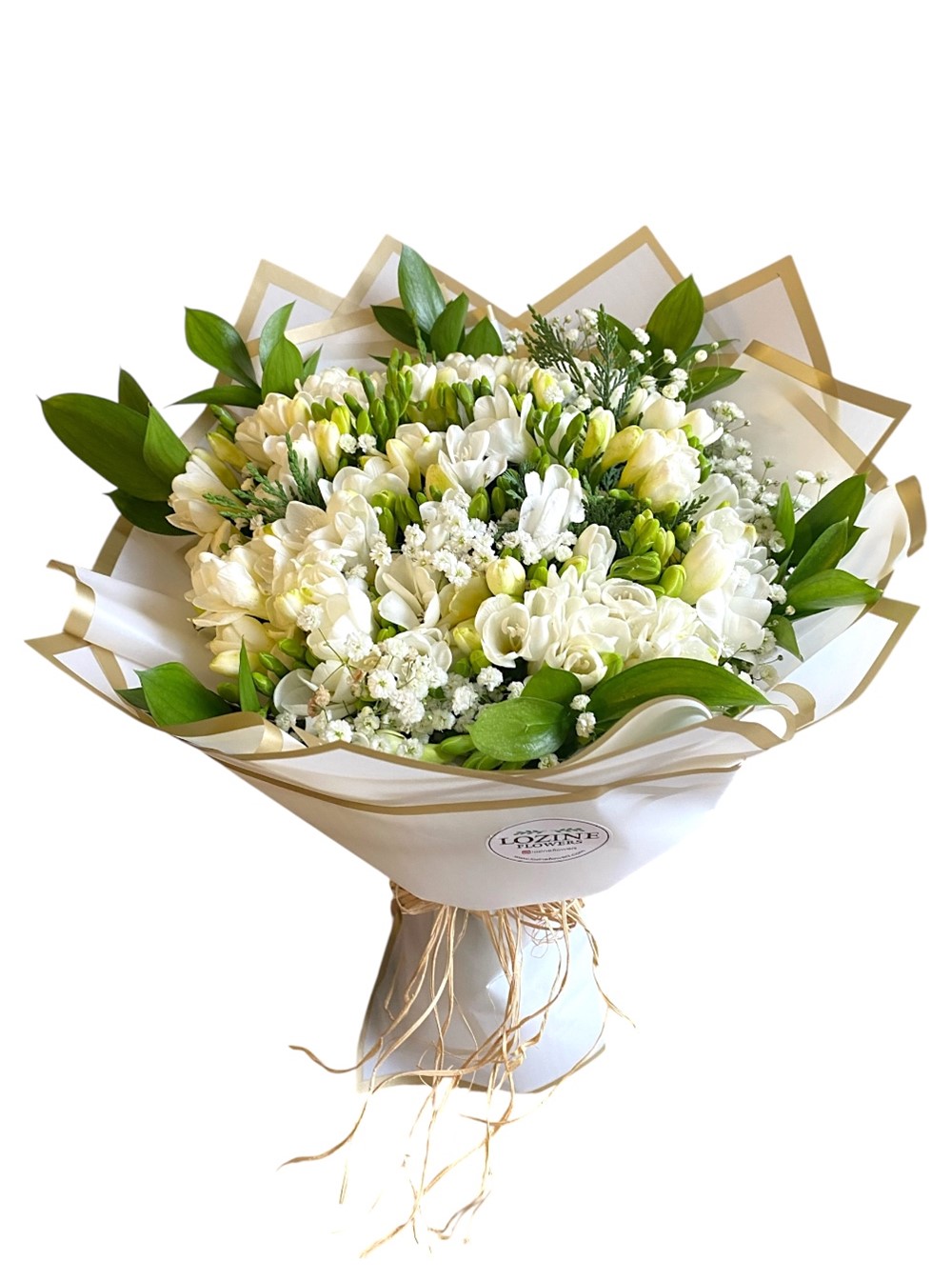 Mis Kokulu Beyaz Frezya Buketi