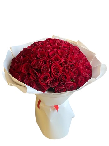135 Adet Kırmızı Gül Buketi