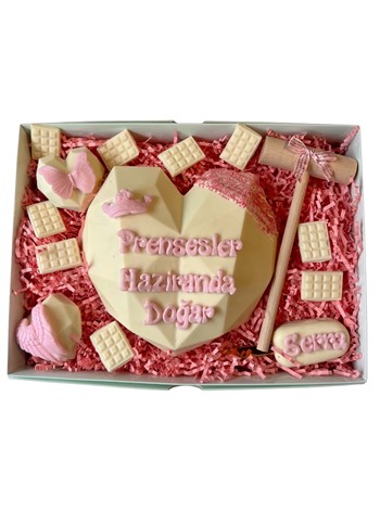 Pinyata Box Beyaz Pembe