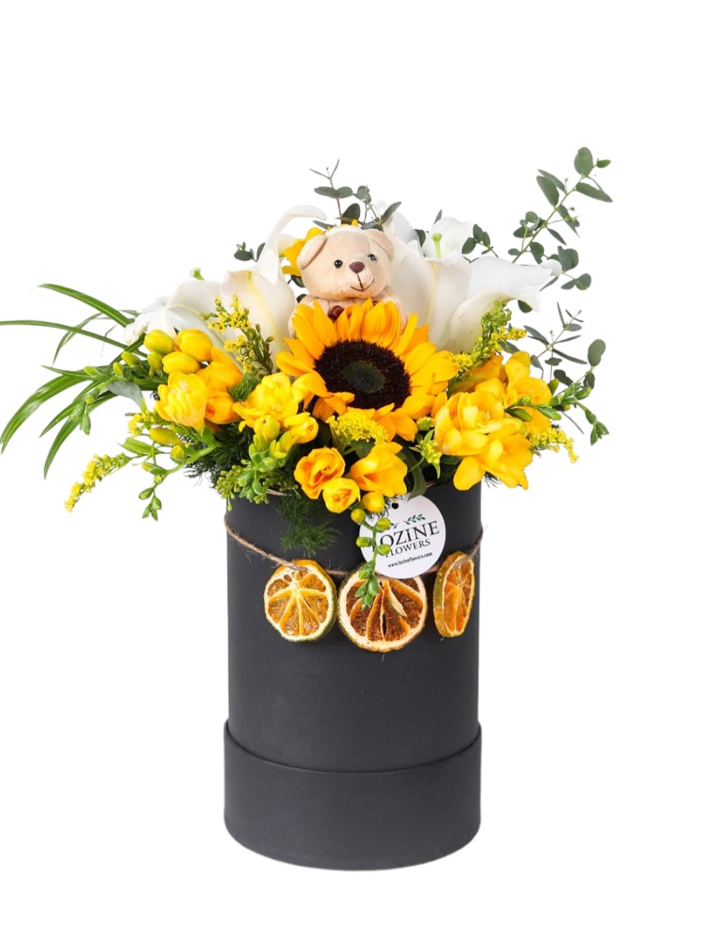 Yellow and White Flowers