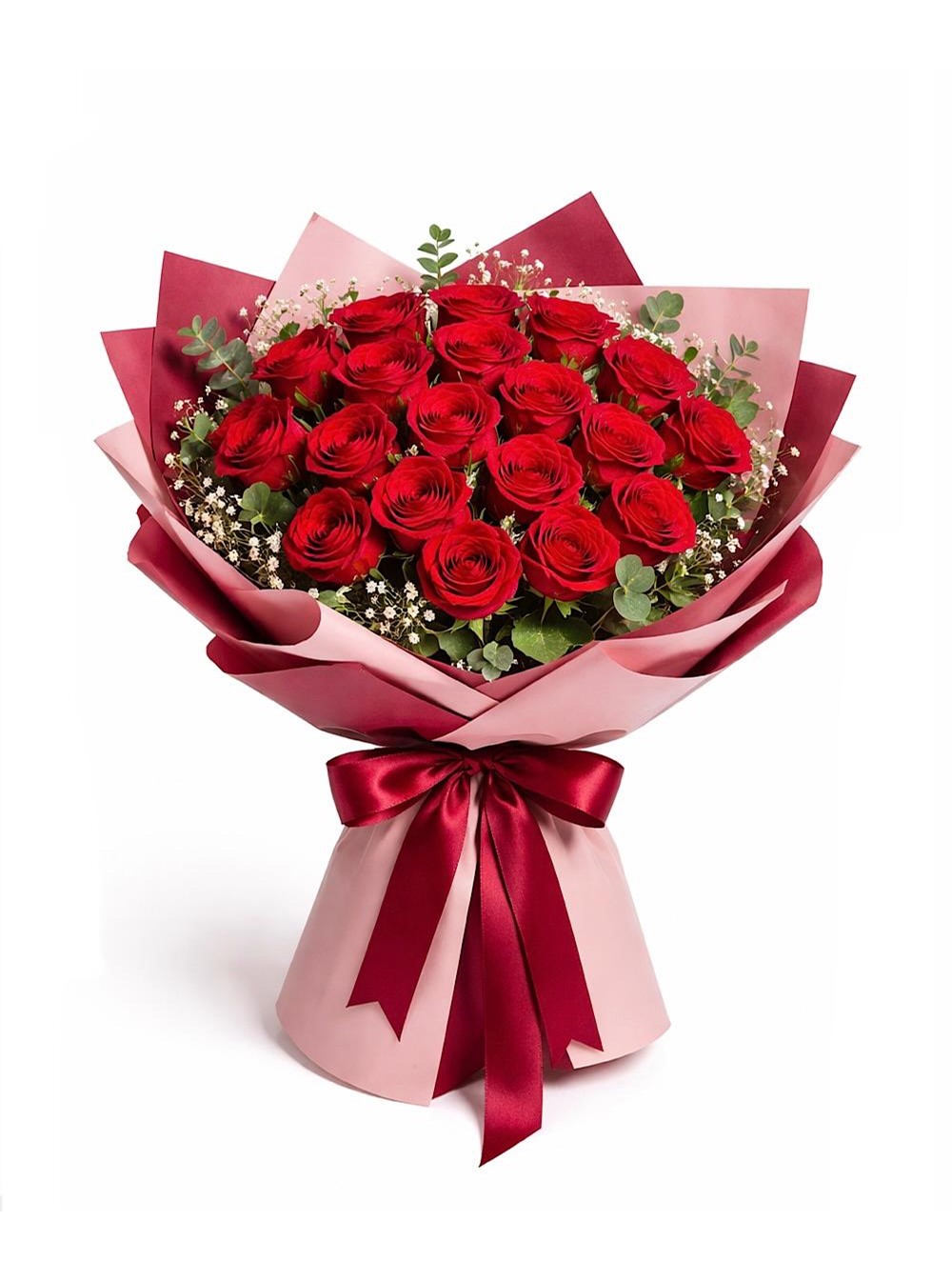 Büyük Aşk Kırmızı Gül Buketi
